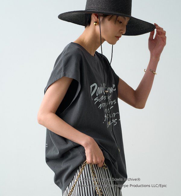  「【GOOD ROCK SPEED】DAVID BOWIE フレンチT」|Tシャツ・カットソー|