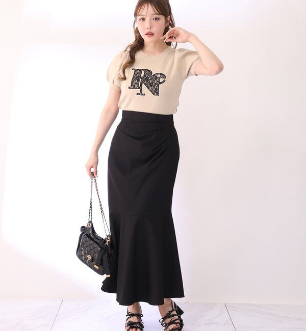  「バックレースアップマーメイドスカート」|スカート|
