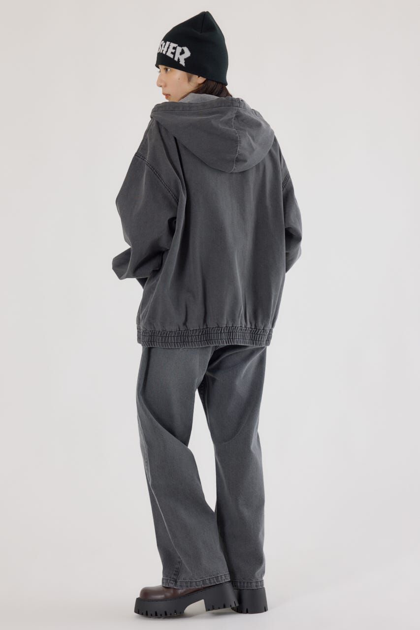 RODEO CROWNS「(THRASHER) デニムフードブルゾン」|ブルゾン・スタジャン|