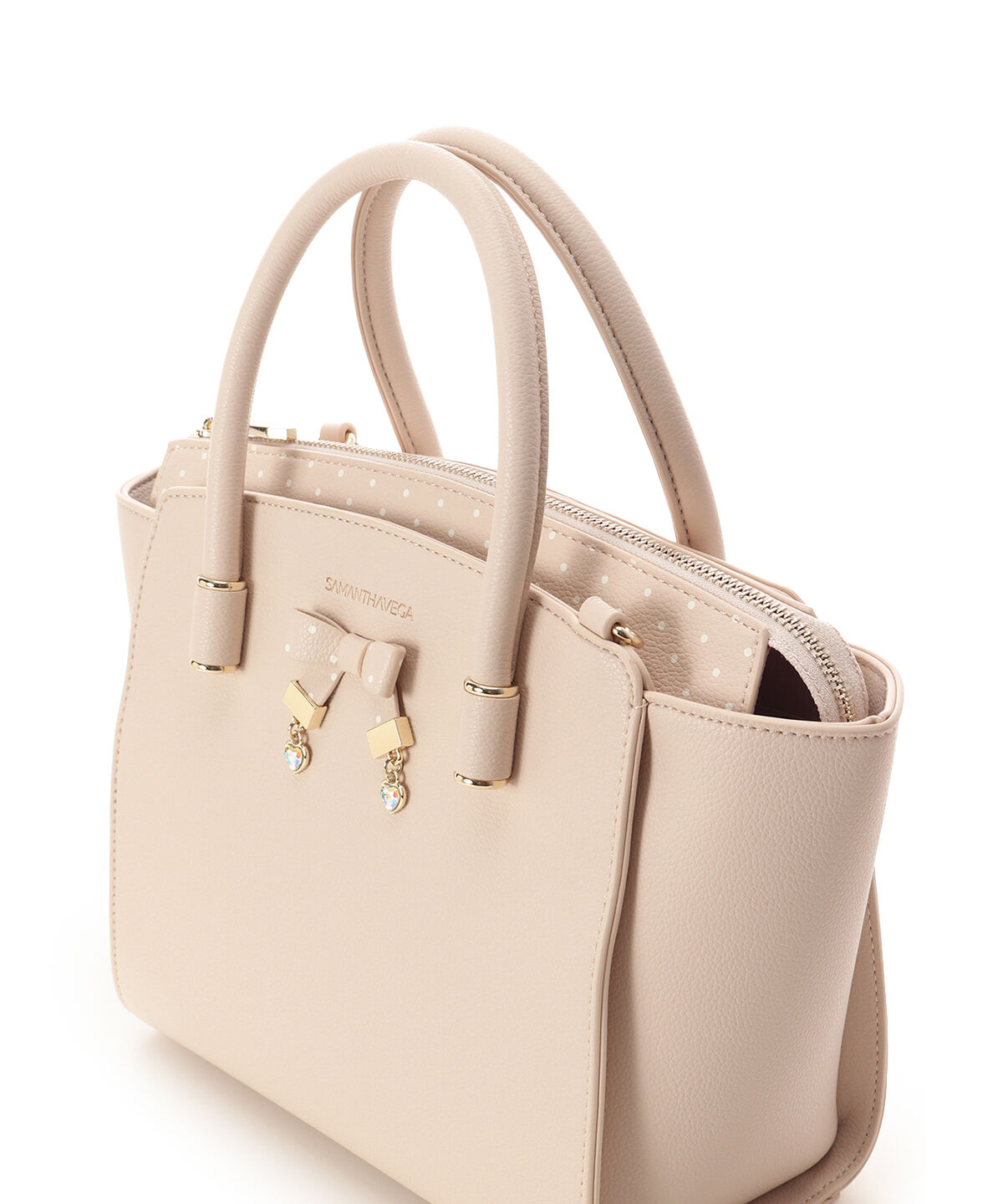 Samantha Vega「ハートドットハンドバッグ」|ハンドバッグ|