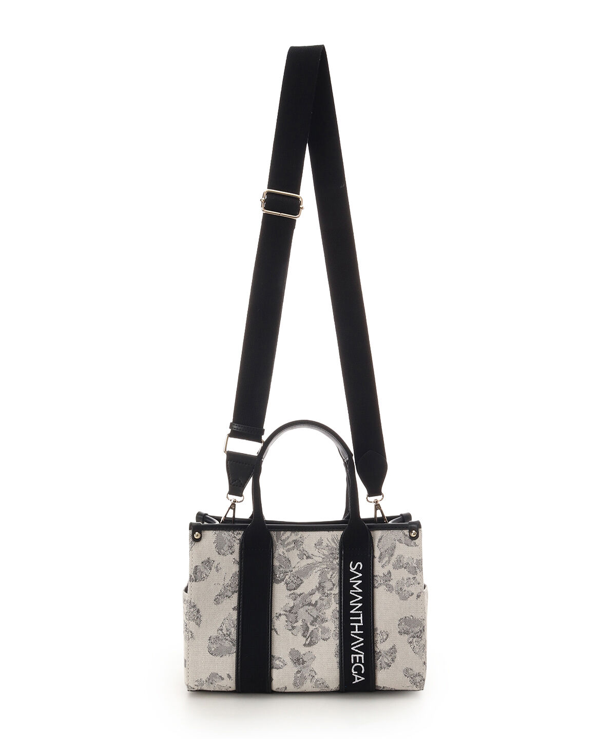 Samantha Vega「ロゴテープジャガード調トートバッグ（小）」|トートバッグ|