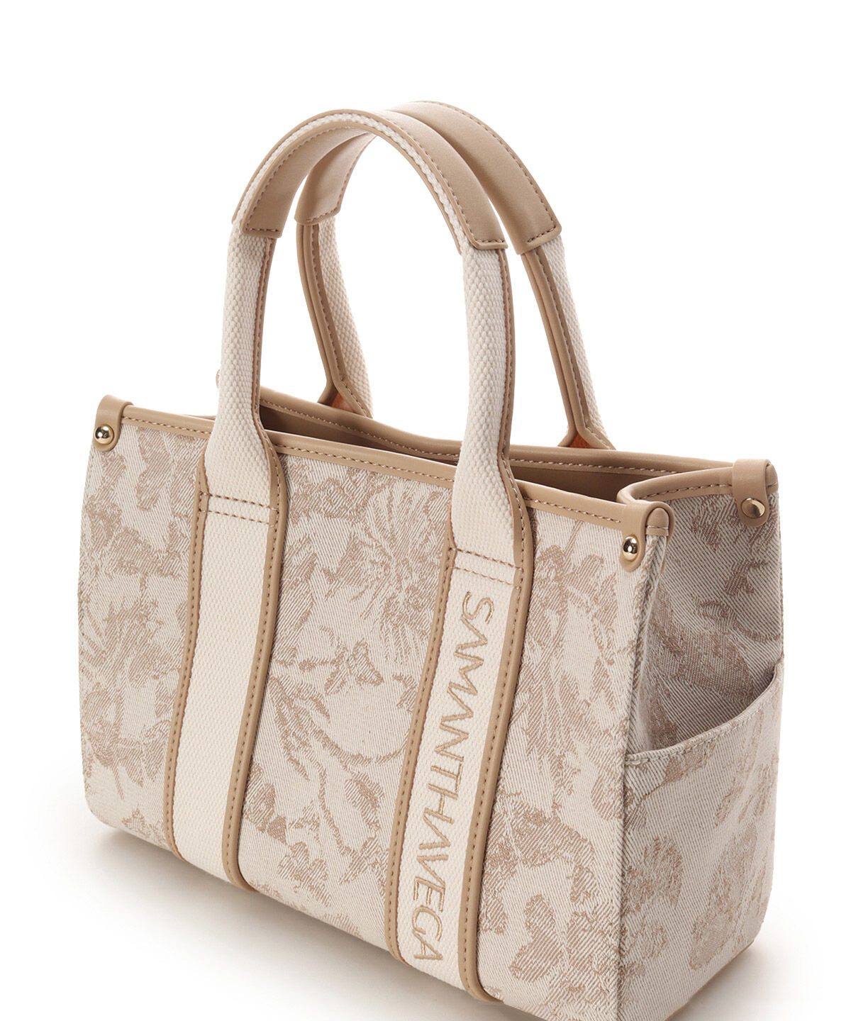 Samantha Vega「ロゴテープジャガード調トートバッグ（小）」|トートバッグ|