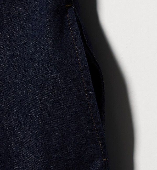 UNITED ARROWS「ステッチ Vネック デニムワンピース」|ワンピース|