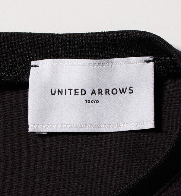 UNITED ARROWS「COMFY ショートスリーブ ワンピース ‐防汚 UVカット ウォッシャブル‐」|ワンピース|