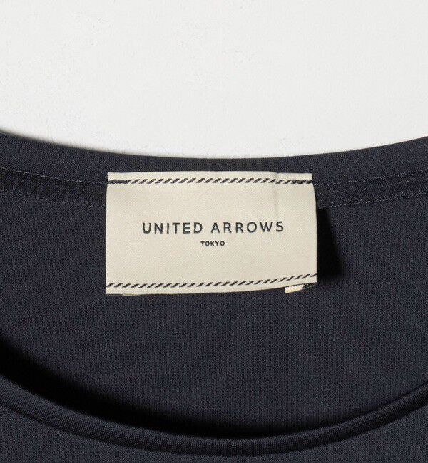 UNITED ARROWS「ポンチ ペプラム ショートスリーブ カットソー」|Tシャツ・カットソー|