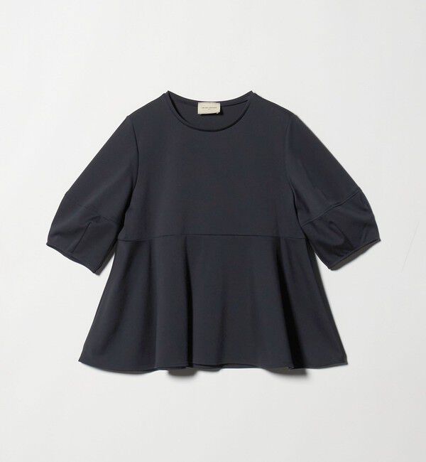 UNITED ARROWS「ポンチ ペプラム ショートスリーブ カットソー」|Tシャツ・カットソー|