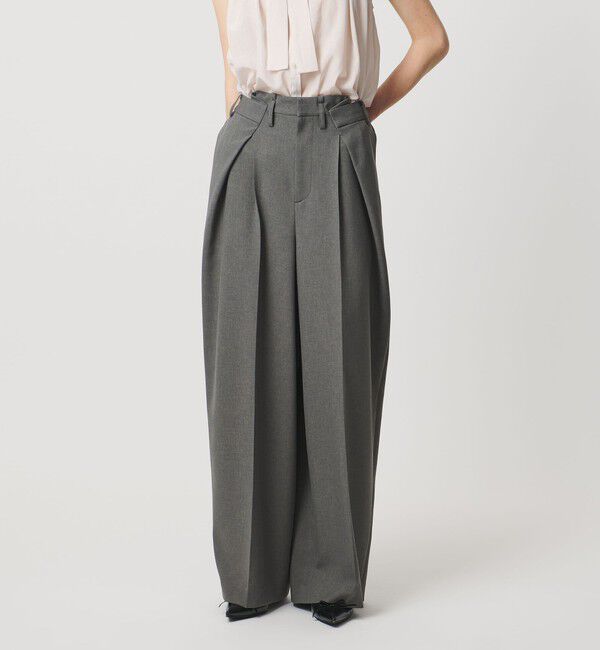 AEWEN MATOPH「＜AEWEN MATOPH＞インタックパンツ ウォッシャブル」|その他|MD.GRAY