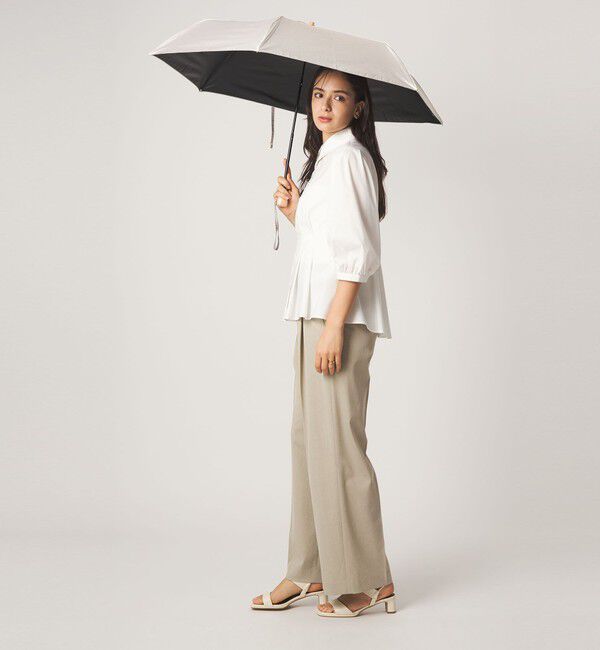 UNITED ARROWS green label relaxing「【別注】＜because＞パイピング 折りたたみ傘 晴雨兼用 レイン UVカット」|傘|