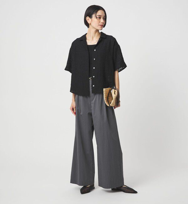 UNITED ARROWS green label relaxing「ジャガード シャツ」|シャツ・ブラウス|