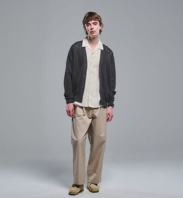 UNITED ARROWS green label relaxing「ミックス メランジ メッシュ カーディガン」|カーディガン|