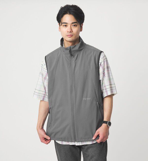 UNITED ARROWS green label relaxing「【別注】＜Marmot＞A2 ウィンド シェル ベスト -4WAYストレッチ・はっ水-」|ベスト・ジレ|