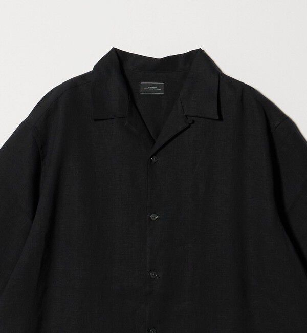 UNITED ARROWS green label relaxing「リネン ポプリン オープンカラー 半袖 シャツ」|シャツ・ブラウス|