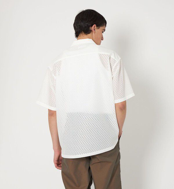 MONKEY TIME「アイレットラッセル オープンカラー シャツ」|シャツ・ブラウス|