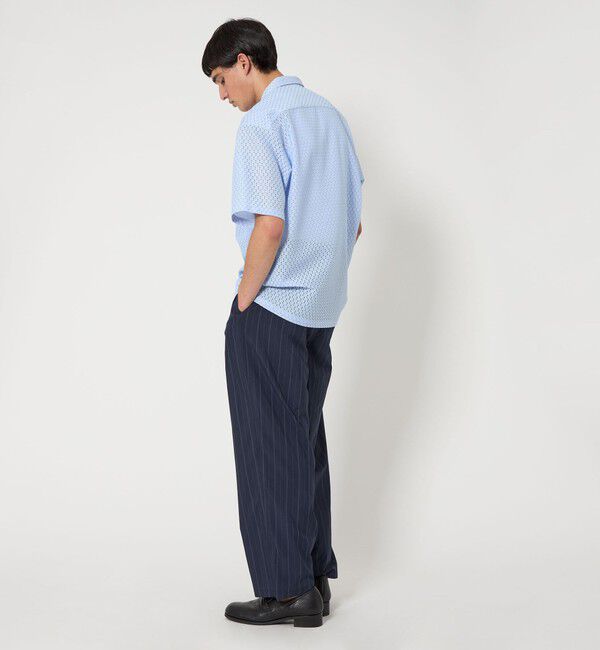 MONKEY TIME「アイレットラッセル オープンカラー シャツ」|シャツ・ブラウス|