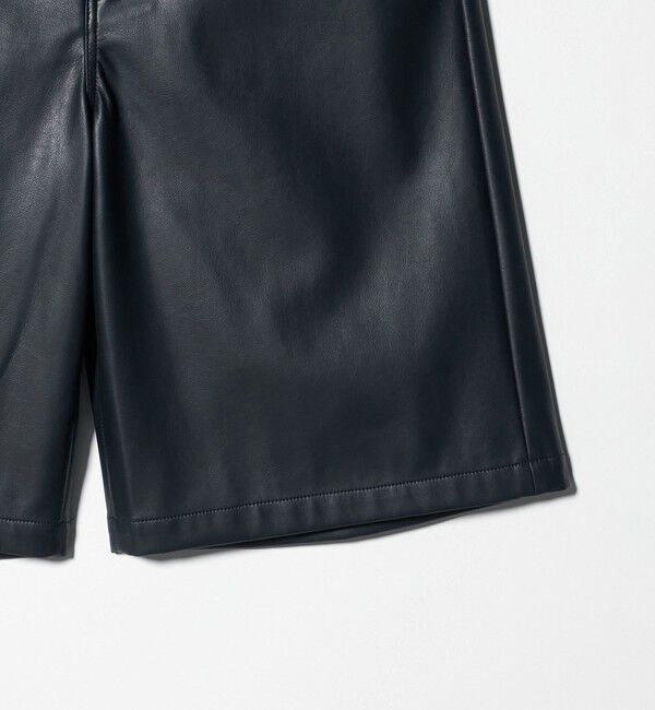 California General Store「＜CGS.＞レザー ライク ワーク ショートパンツ」|カーゴ|