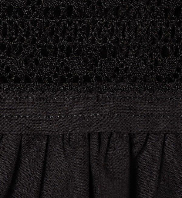 TOMORROWLAND collection「コットンコンビネーション ペタルスリーブブラウス」|シャツ・ブラウス|