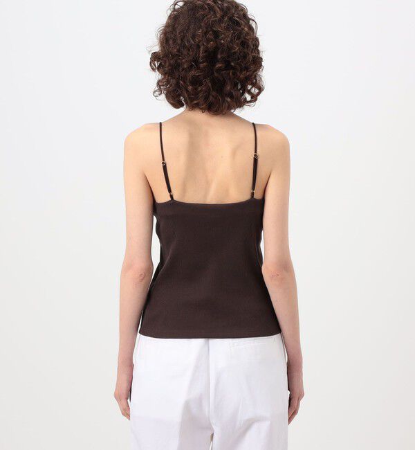 MACPHEE「コットンリブ カップ付きキャミソール」|キャミソール|
