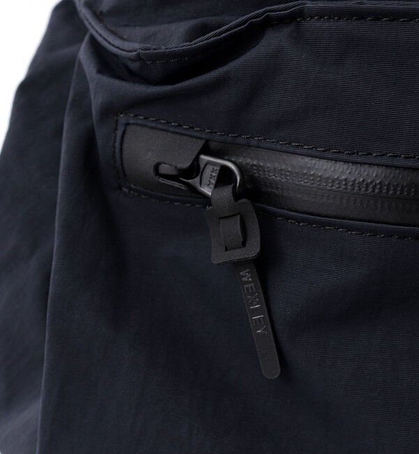 NOLLEY'S goodman「【WEXLEY/ウェクスレイ】DG600 DOUGLAS CRINKLE NYLON BLACK」|ショルダー・メッセンジャー|