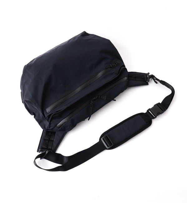 NOLLEY'S goodman「【WEXLEY/ウェクスレイ】DG600 DOUGLAS CRINKLE NYLON BLACK」|ショルダー・メッセンジャー|