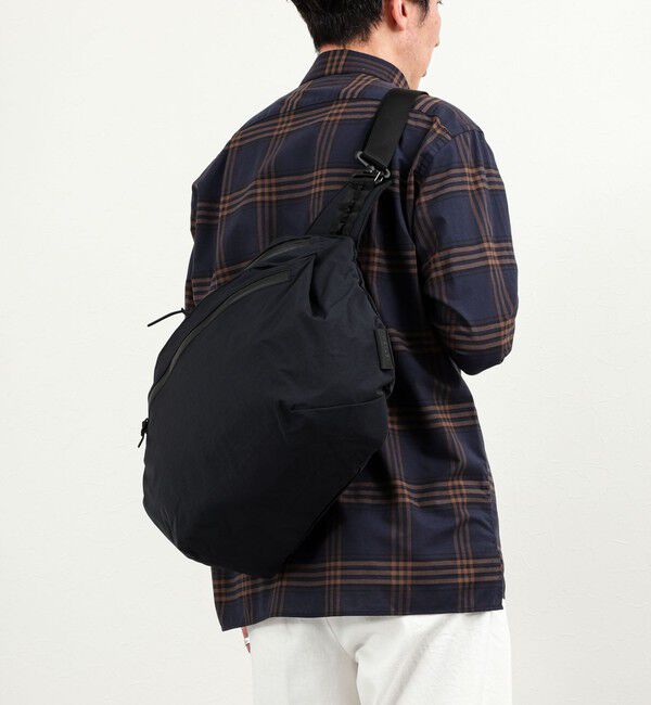 NOLLEY'S goodman「【WEXLEY/ウェクスレイ】DG600 DOUGLAS CRINKLE NYLON BLACK」|ショルダー・メッセンジャー|