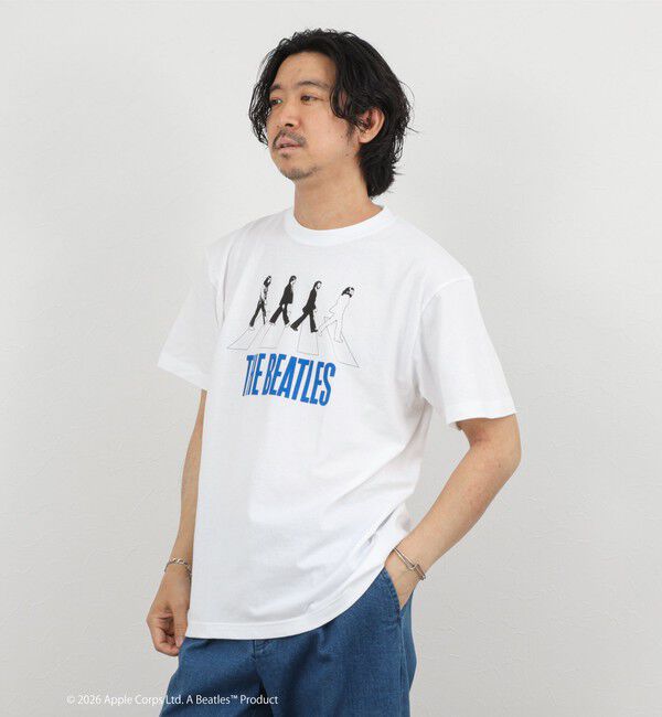NOLLEY'S goodman「【GOOD ROCK SPEED】THE BEATLES abbey road T プリントTシャツ 26SS」|Tシャツ・カットソー|
