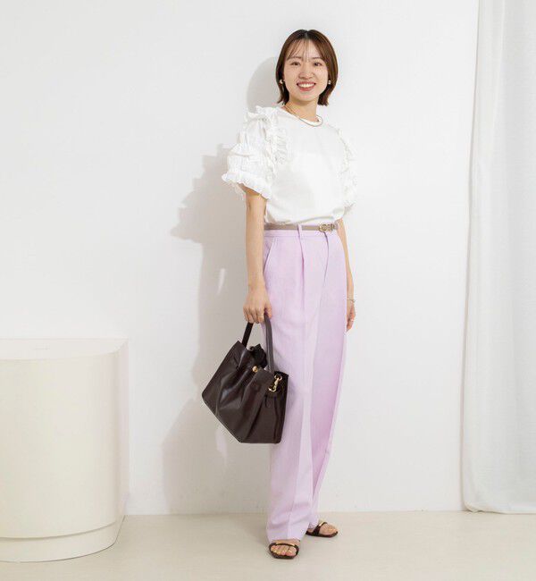 NOLLEY'S「【WEB限定】袖コンシャスプルオーバー」|Tシャツ・カットソー|