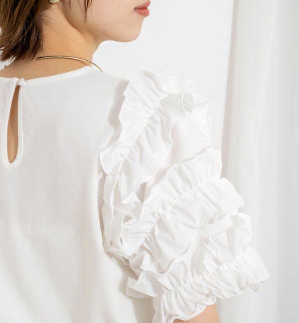 NOLLEY'S「【WEB限定】袖コンシャスプルオーバー」|Tシャツ・カットソー|