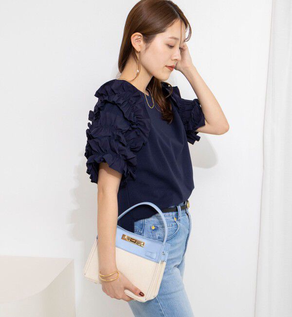 NOLLEY'S「【WEB限定】袖コンシャスプルオーバー」|Tシャツ・カットソー|