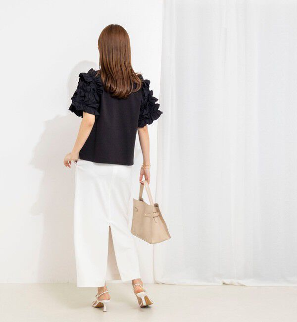 NOLLEY'S「【WEB限定】袖コンシャスプルオーバー」|Tシャツ・カットソー|