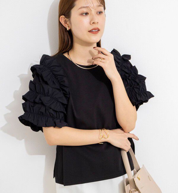 NOLLEY'S「【WEB限定】袖コンシャスプルオーバー」|Tシャツ・カットソー|