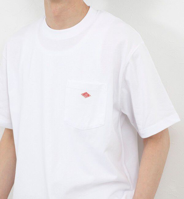 NOLLEY'S goodman「【DANTON/ダントン】POCKET T-SHIRT SOLID 26SS（DT-C0198TCB SOLID）」|Tシャツ・カットソー|ホワイト