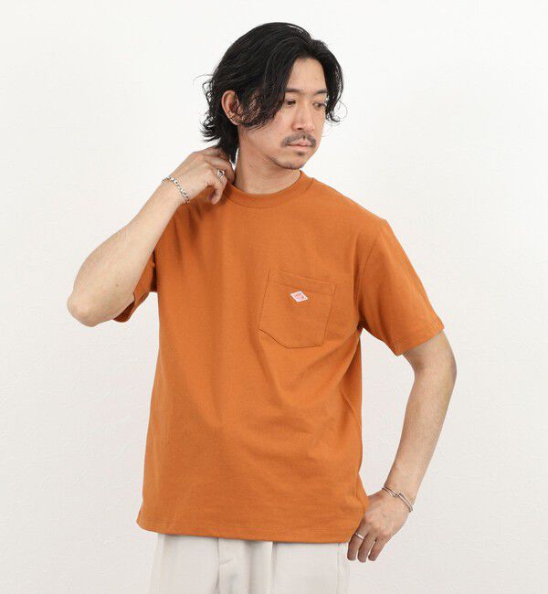 NOLLEY'S goodman「【DANTON/ダントン】POCKET T-SHIRT SOLID 26SS（DT-C0198TCB SOLID）」|Tシャツ・カットソー|