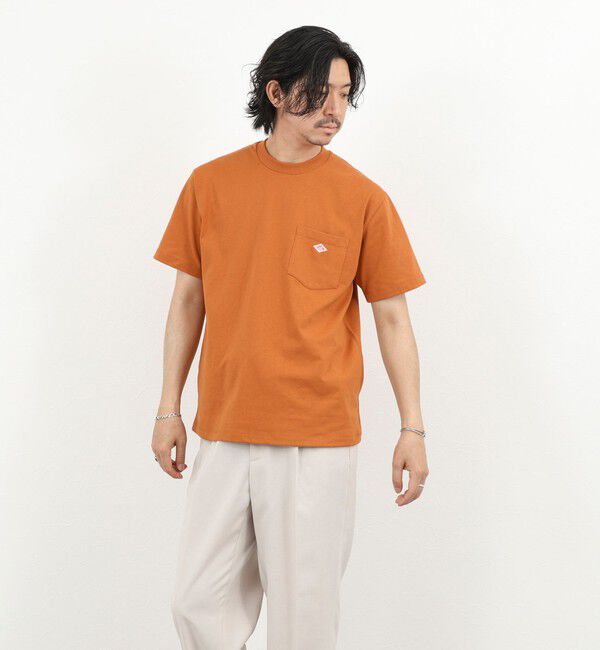 NOLLEY'S goodman「【DANTON/ダントン】POCKET T-SHIRT SOLID 26SS（DT-C0198TCB SOLID）」|Tシャツ・カットソー|