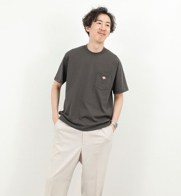NOLLEY'S goodman「【DANTON/ダントン】POCKET T-SHIRT SOLID 26SS（DT-C0198TCB SOLID）」|Tシャツ・カットソー|