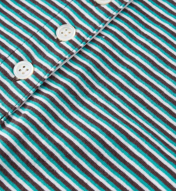  「予約【レトロな雰囲気に】マルチボーダーポロ」|Tシャツ・カットソー|