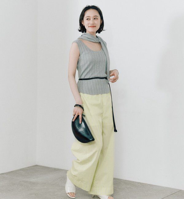  「【トレンド感抜群】リラクシーストライプパンツ」|チノ|