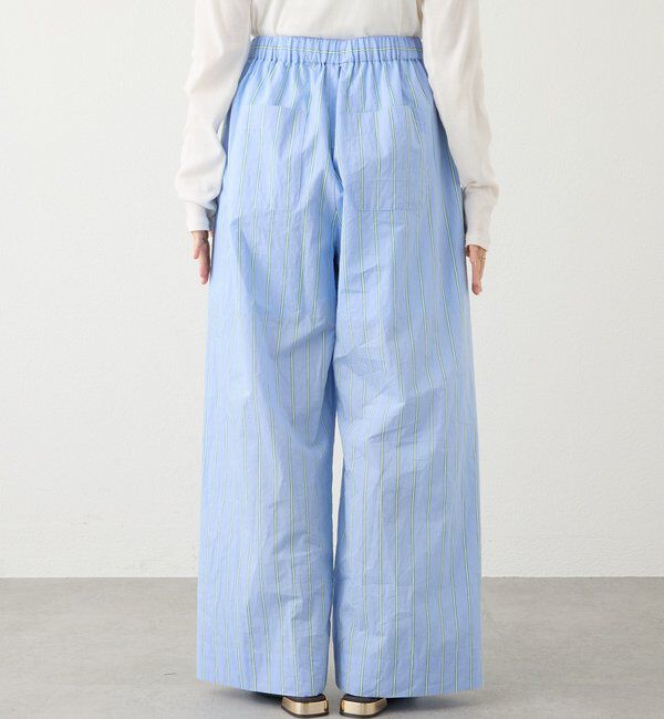 「【トレンド感抜群】リラクシーストライプパンツ」|チノ|