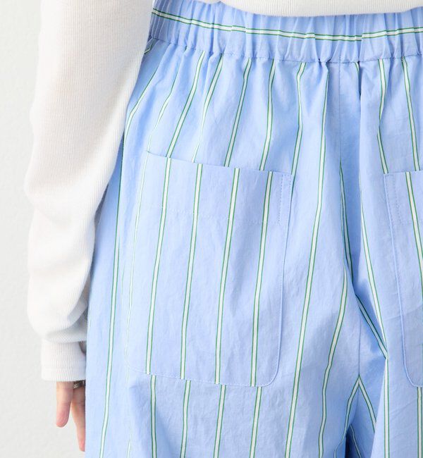  「【トレンド感抜群】リラクシーストライプパンツ」|チノ|
