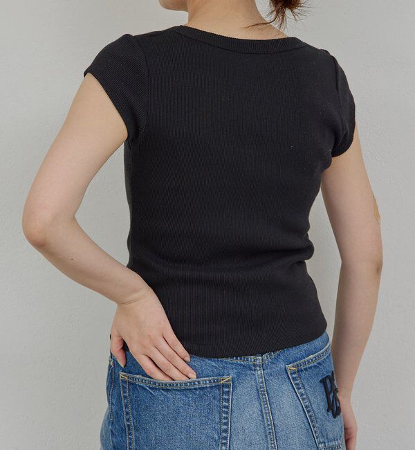  「【PEAS】コットンシルクチビTee」|Tシャツ・カットソー|