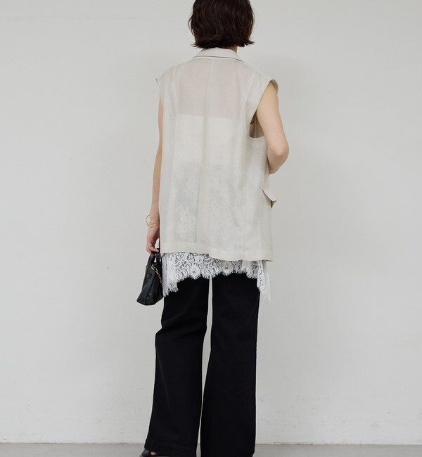  「メッシュダブルジレ」|ベスト・ジレ|