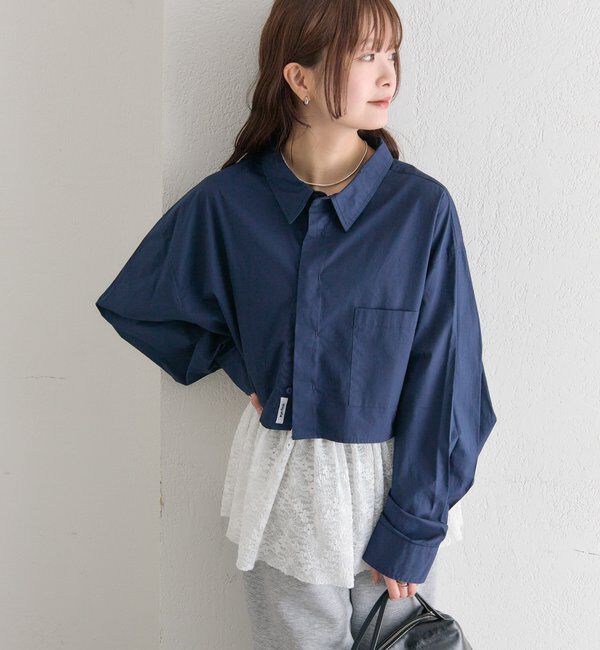  「ワイドショートシャツ」|シャツ・ブラウス|