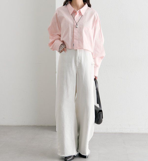  「ワイドショートシャツ」|シャツ・ブラウス|