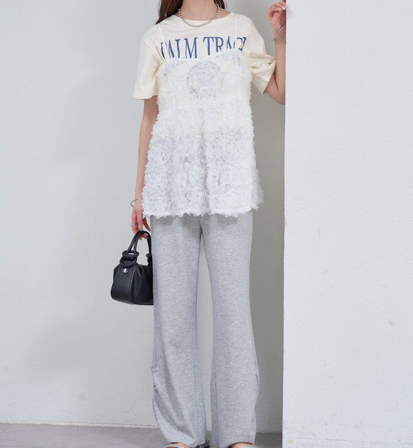  「フラワーチュールキャミチュニック」|シャツ・ブラウス|