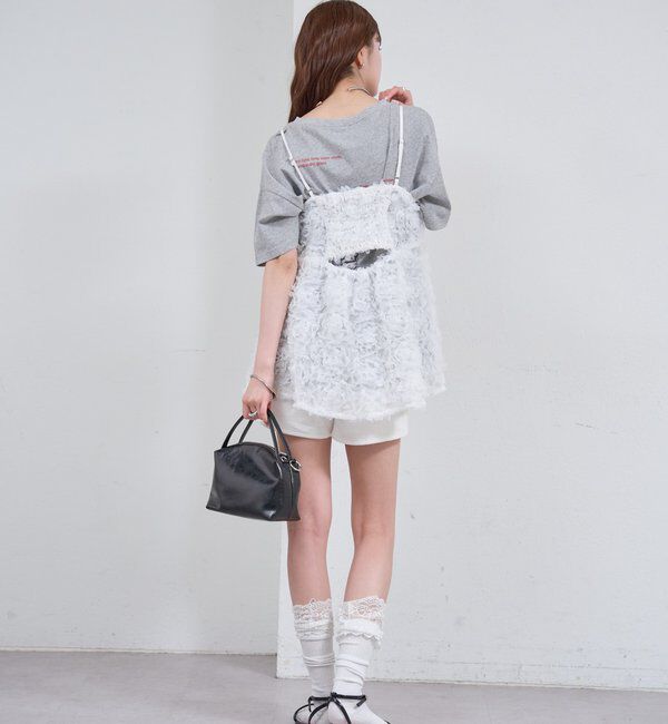  「フラワーチュールキャミチュニック」|シャツ・ブラウス|