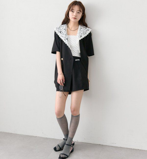  「タックショートパンツ」|チノ|