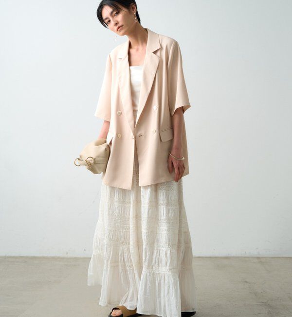  「ハーフスリーブジャケット」|テーラードジャケット|