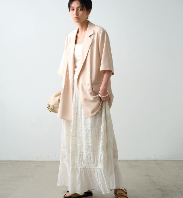  「ハーフスリーブジャケット」|テーラードジャケット|