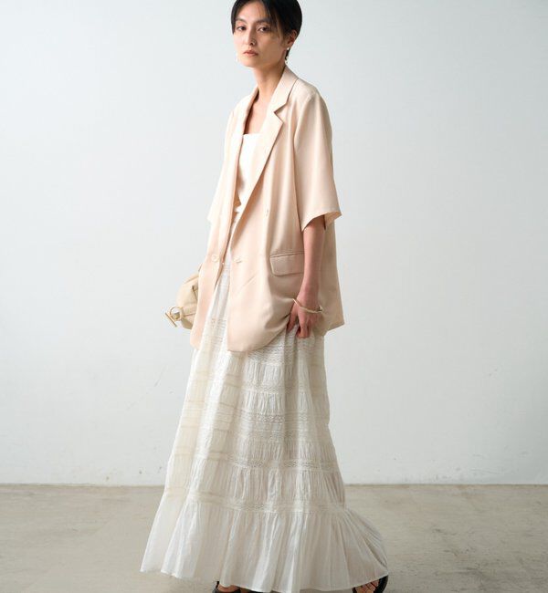  「ハーフスリーブジャケット」|テーラードジャケット|