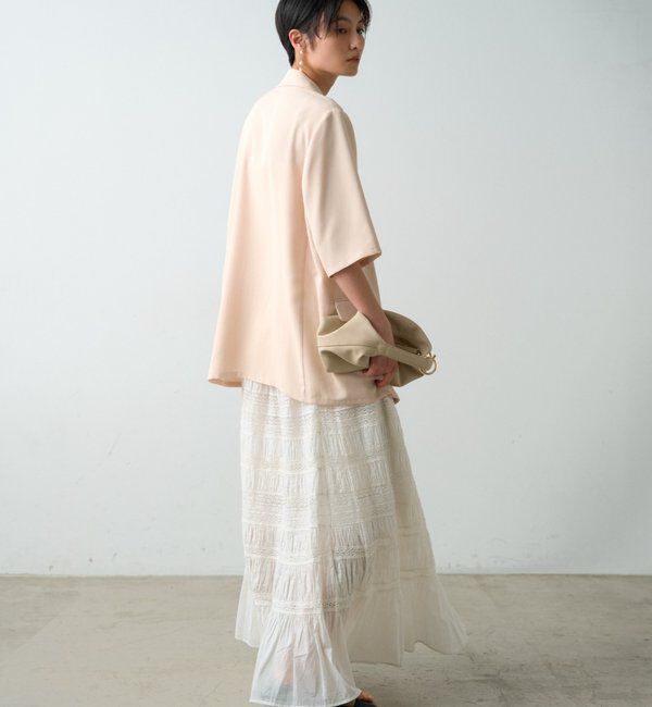  「ハーフスリーブジャケット」|テーラードジャケット|