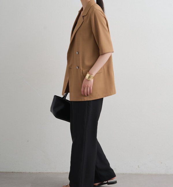  「ハーフスリーブジャケット」|テーラードジャケット|